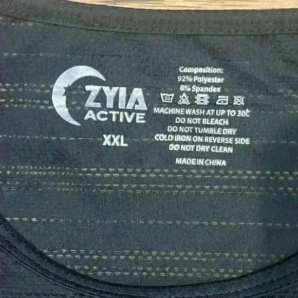 Details
Zyia Active Black Luxe
Muscle Tank Top Women's XXL - Picture 6 of 7